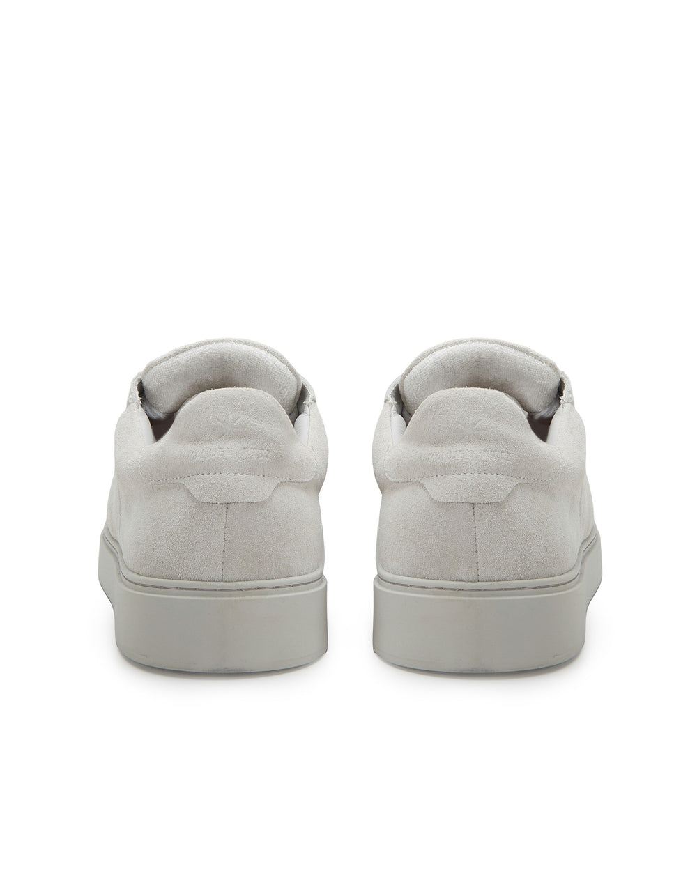 Sneakers in pelle grigio