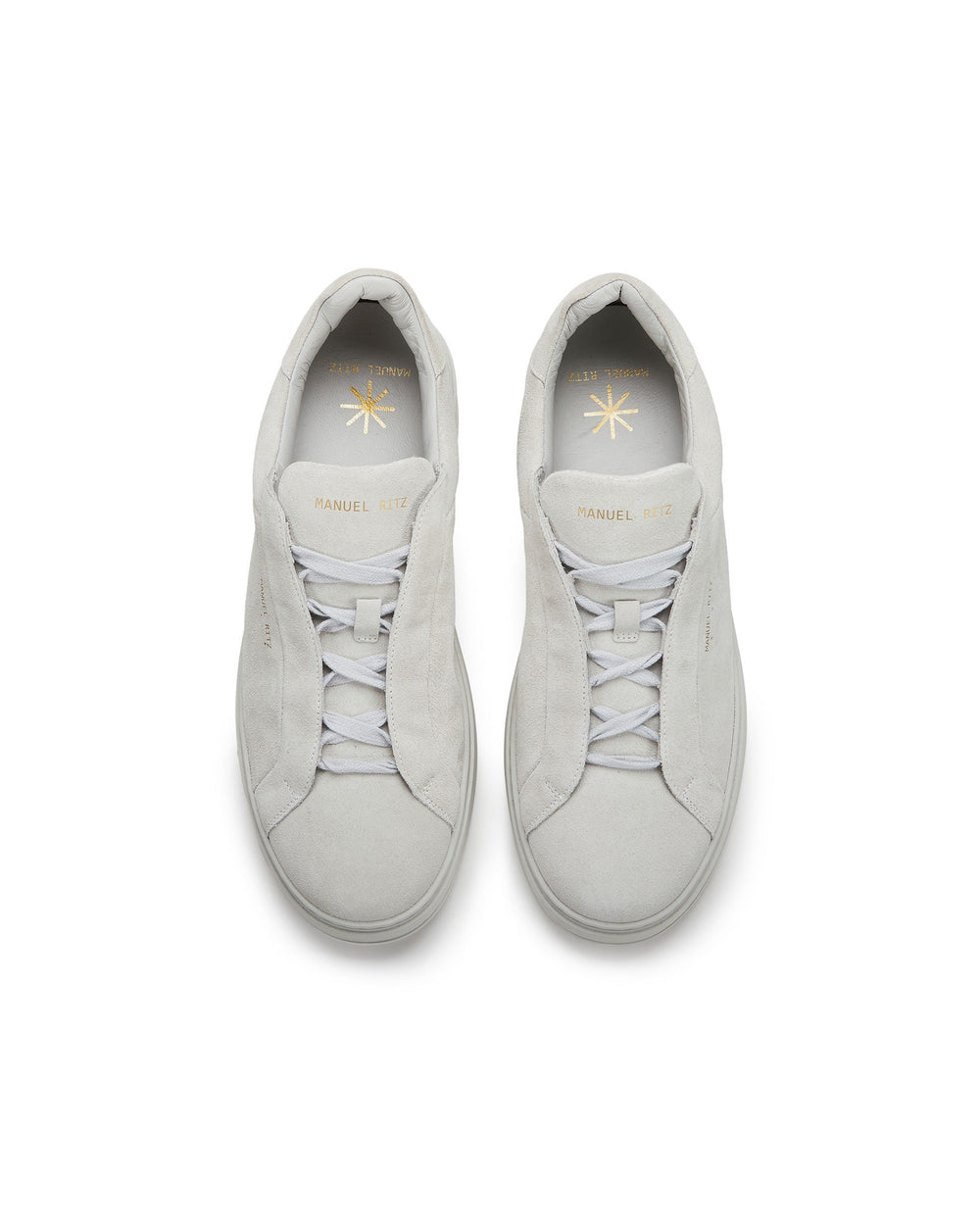 Sneakers in pelle grigio