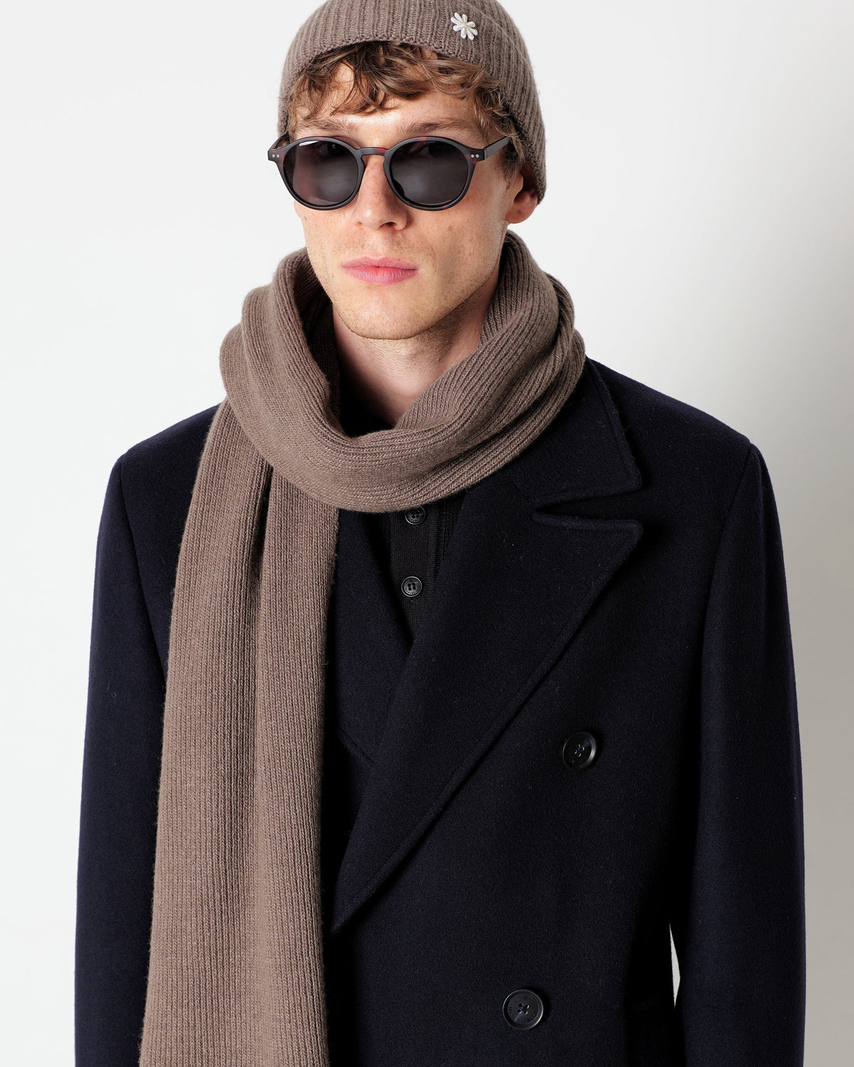 Sciarpa costa inglese misto cashmere Manuel Ritz