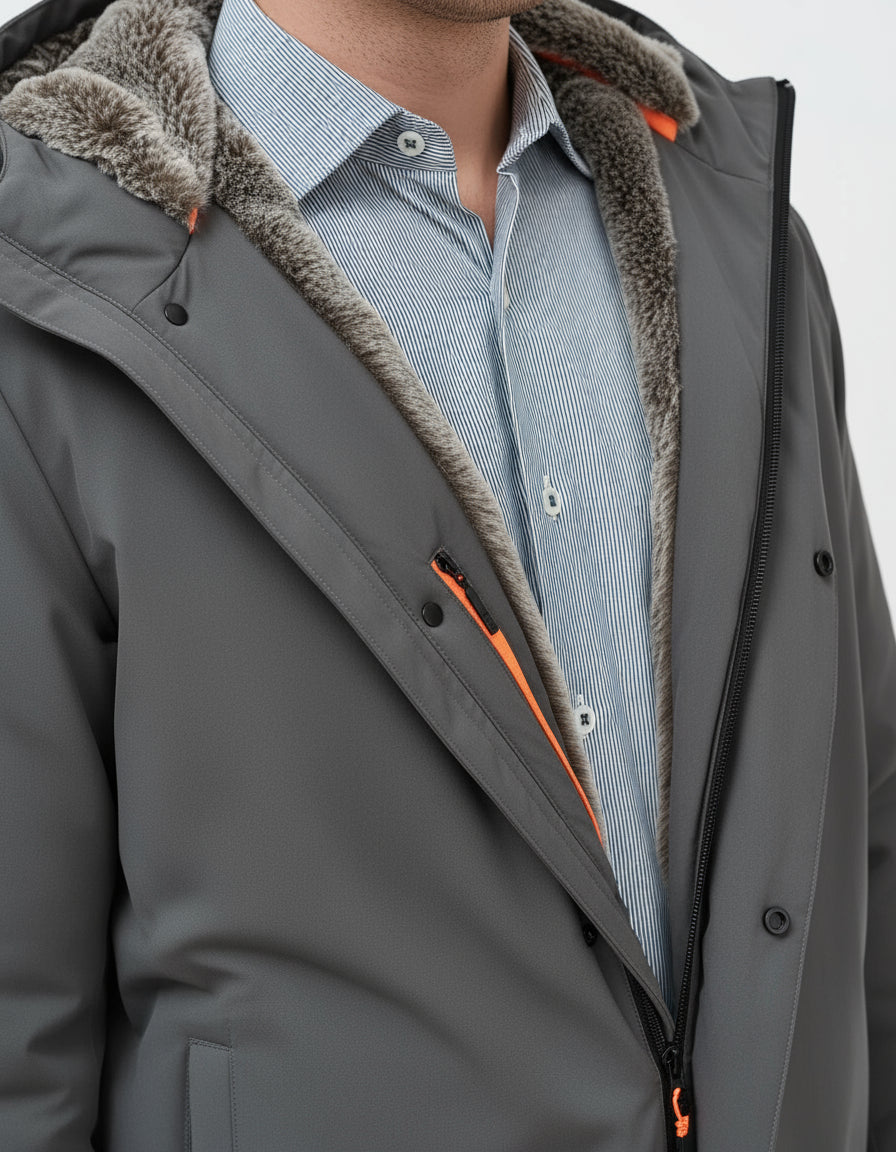 Giubbotto Uomo Suns Gransasso Fur Smog