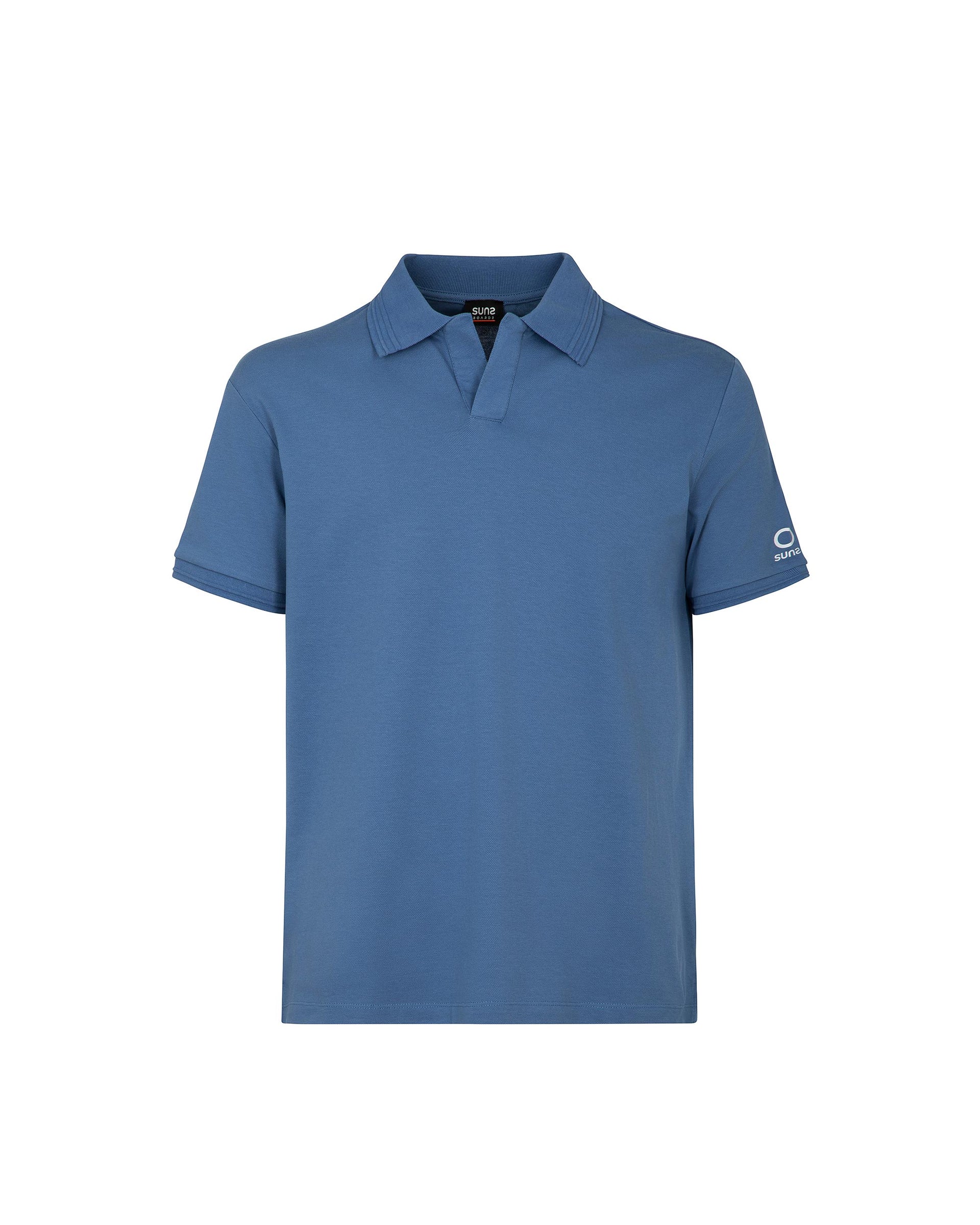 Polo uomo Suns Boards Federico Label in piquet avio