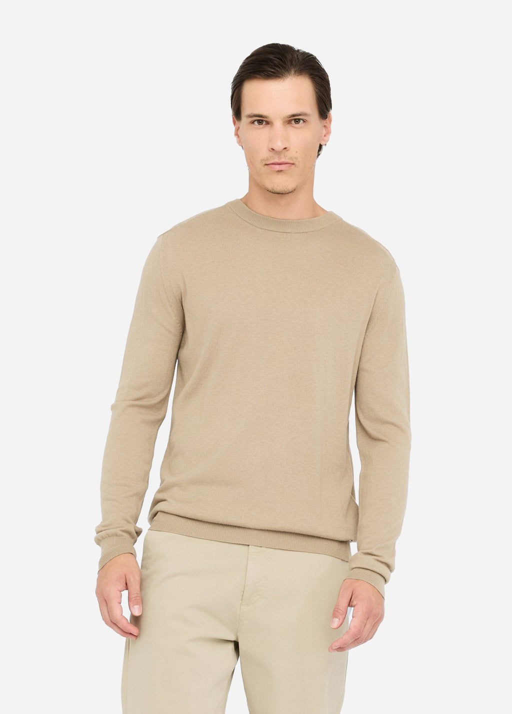 Maglia in cotone e seta