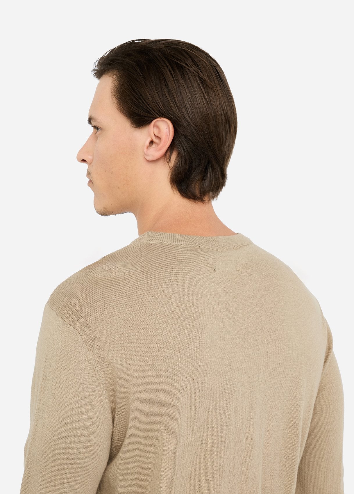 Maglia in cotone e seta