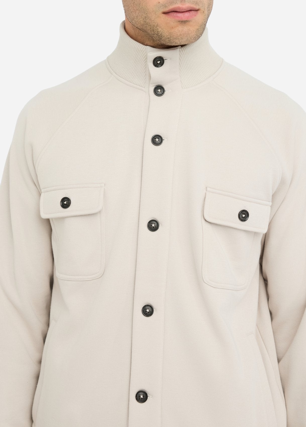 Cardigan in felpa di cotone