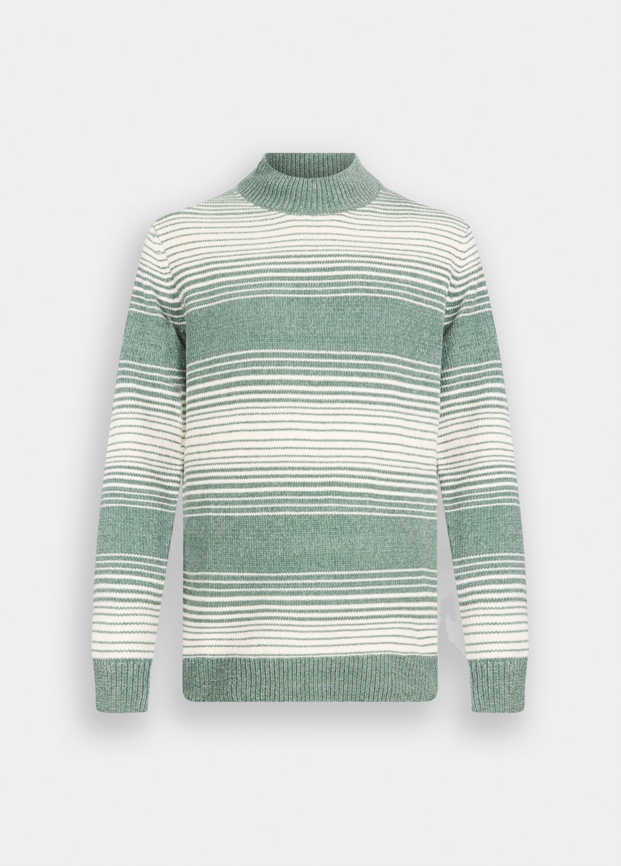 Maglia in ciniglia a righe