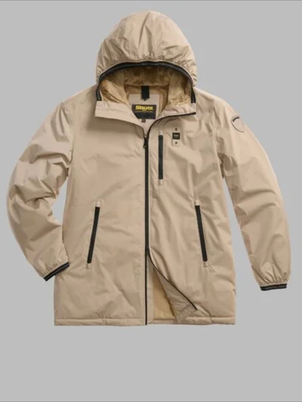 GIUBBETTO NASTRATO CON PELLICCIA ECO JARVIS beige