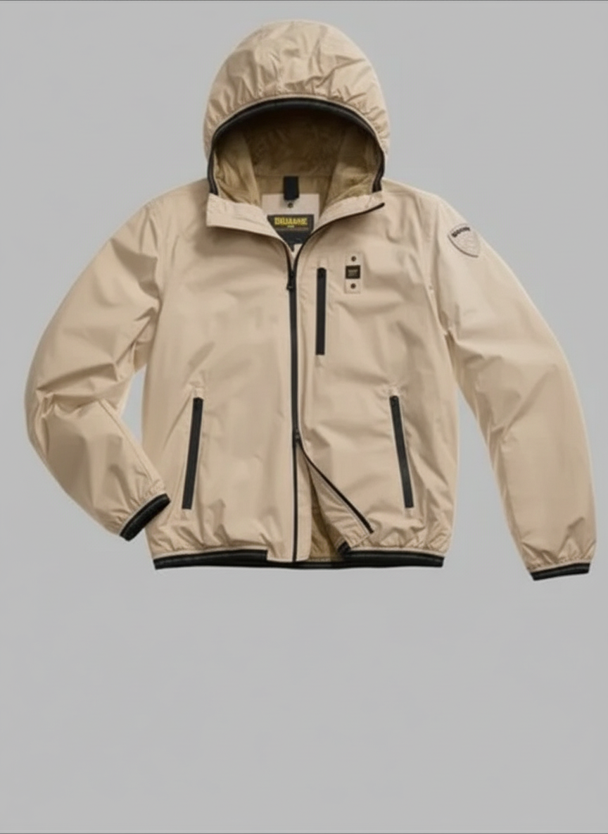 GIACCA CON INTERNO IN ECOPELLICCIA DEVON beige