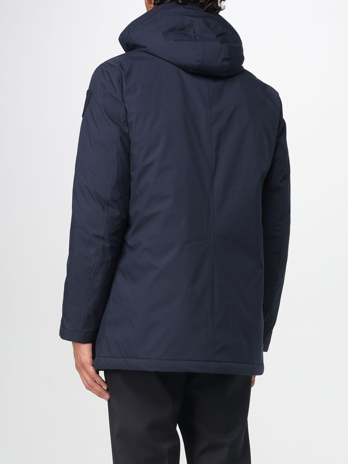 PARKA CON CAPPUCCIO RIMOVIBILE CHESTER blu