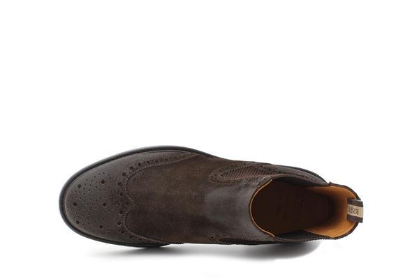 English style Beatles in antiqued suede