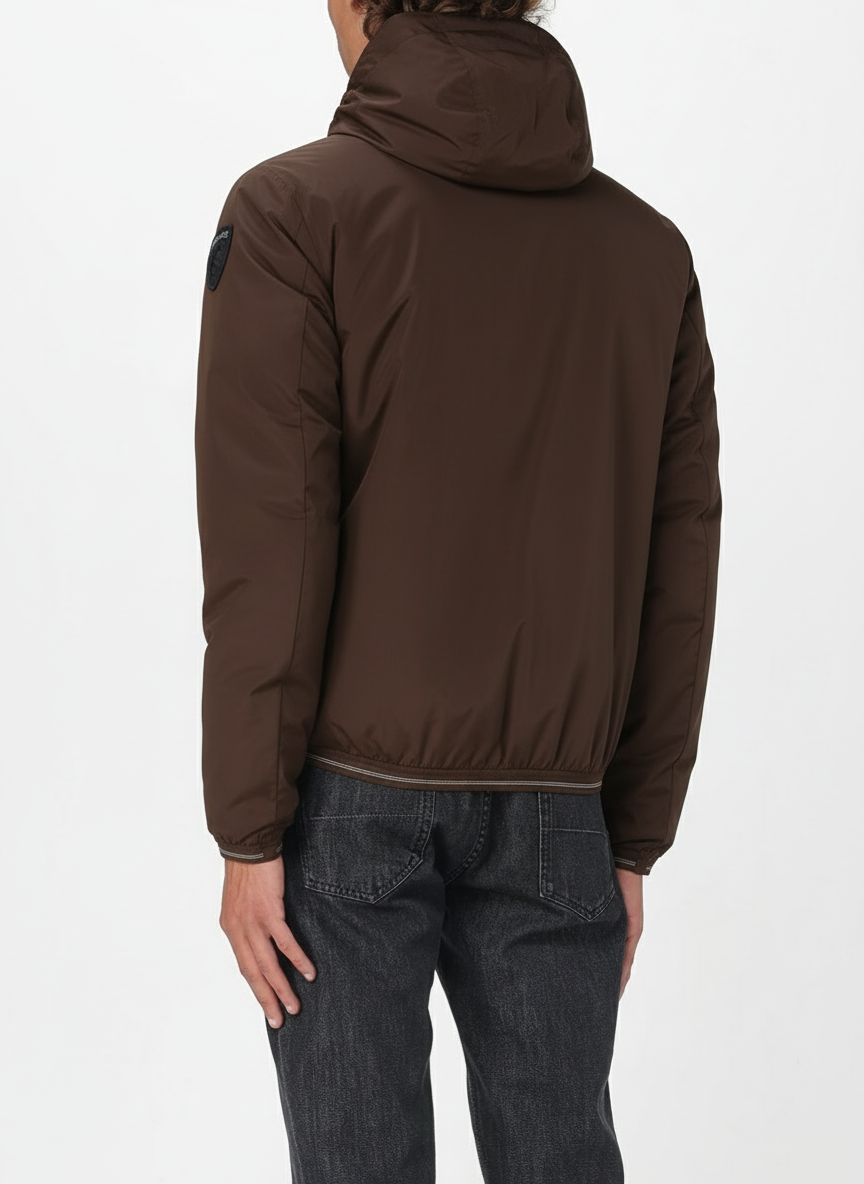 GIACCA CON INTERNO IN ECOPELLICCIA DEVON moro