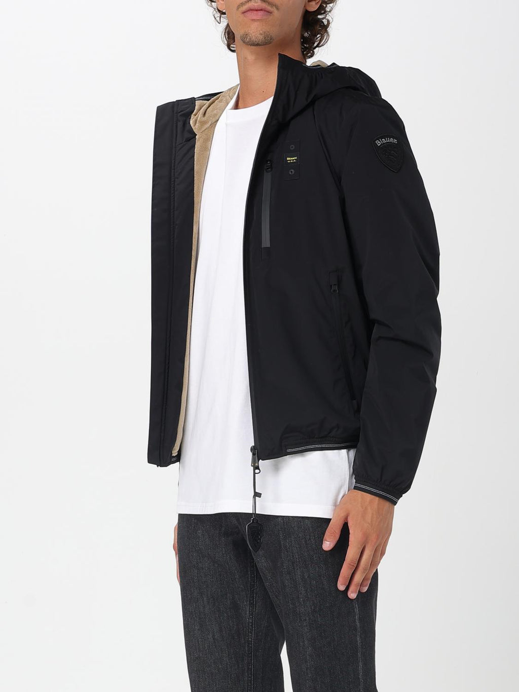 GIACCA CON INTERNO IN ECOPELLICCIA DEVON nero