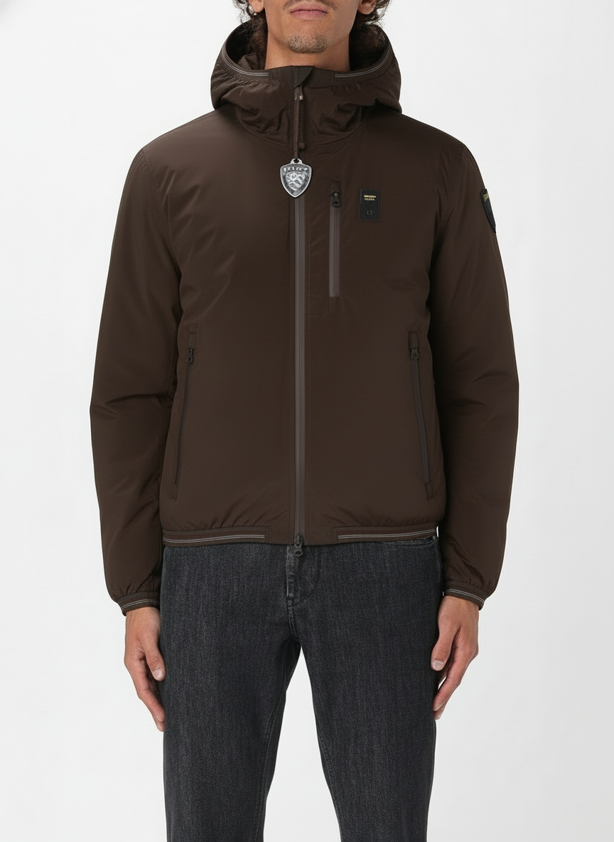 GIACCA CON INTERNO IN ECOPELLICCIA DEVON moro