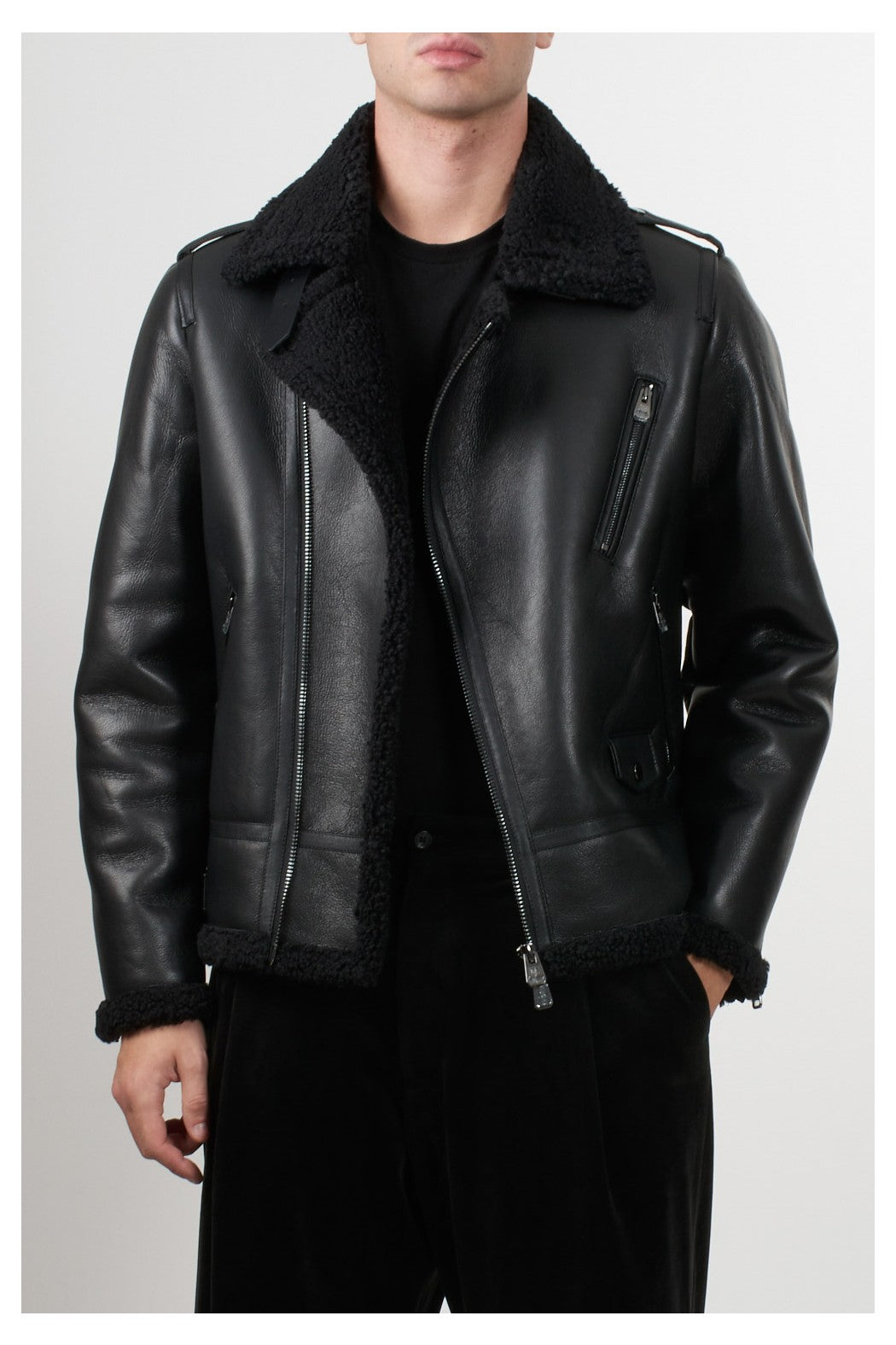 Giaccone in montone ecologico