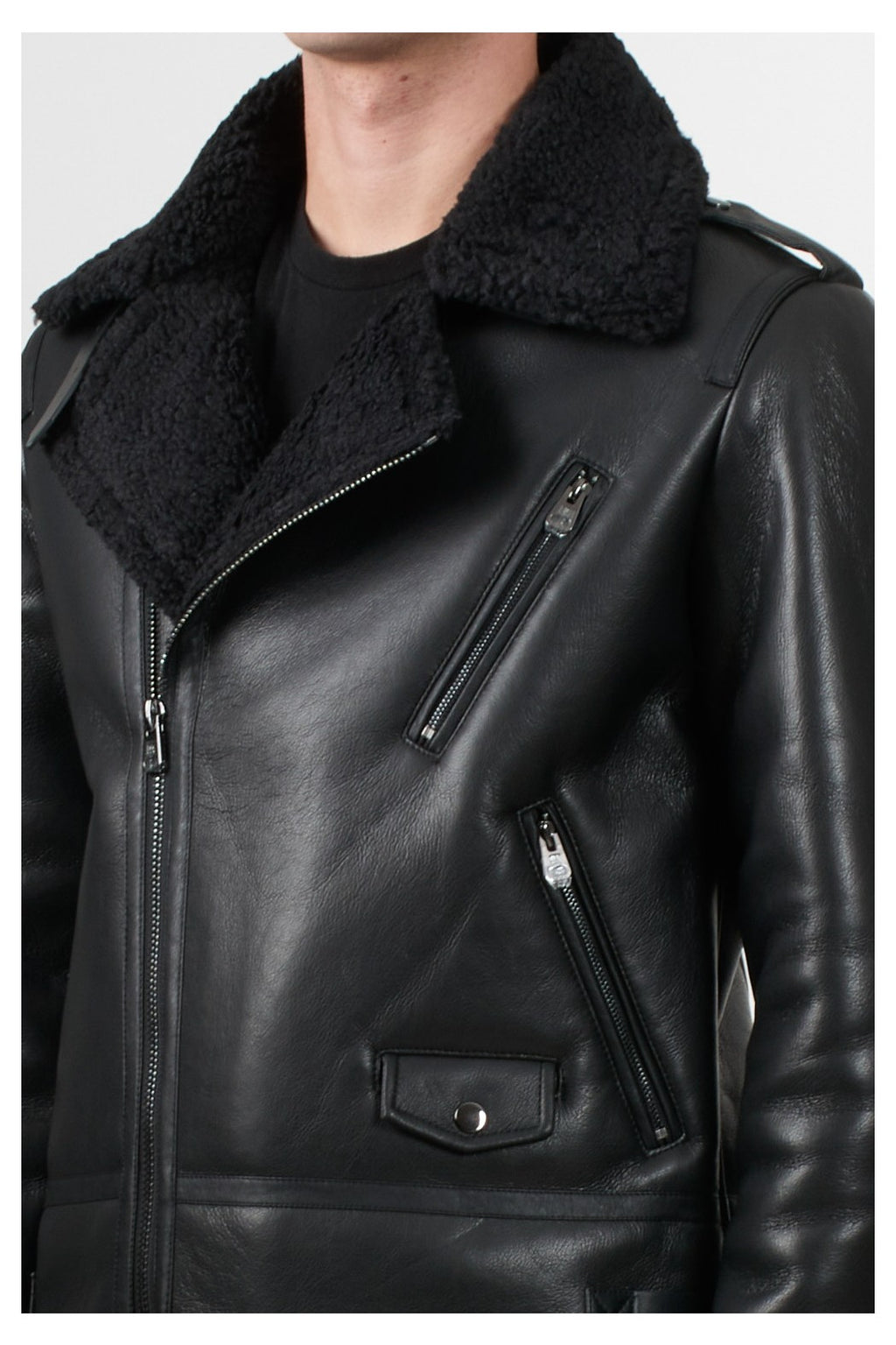 Giaccone in montone ecologico