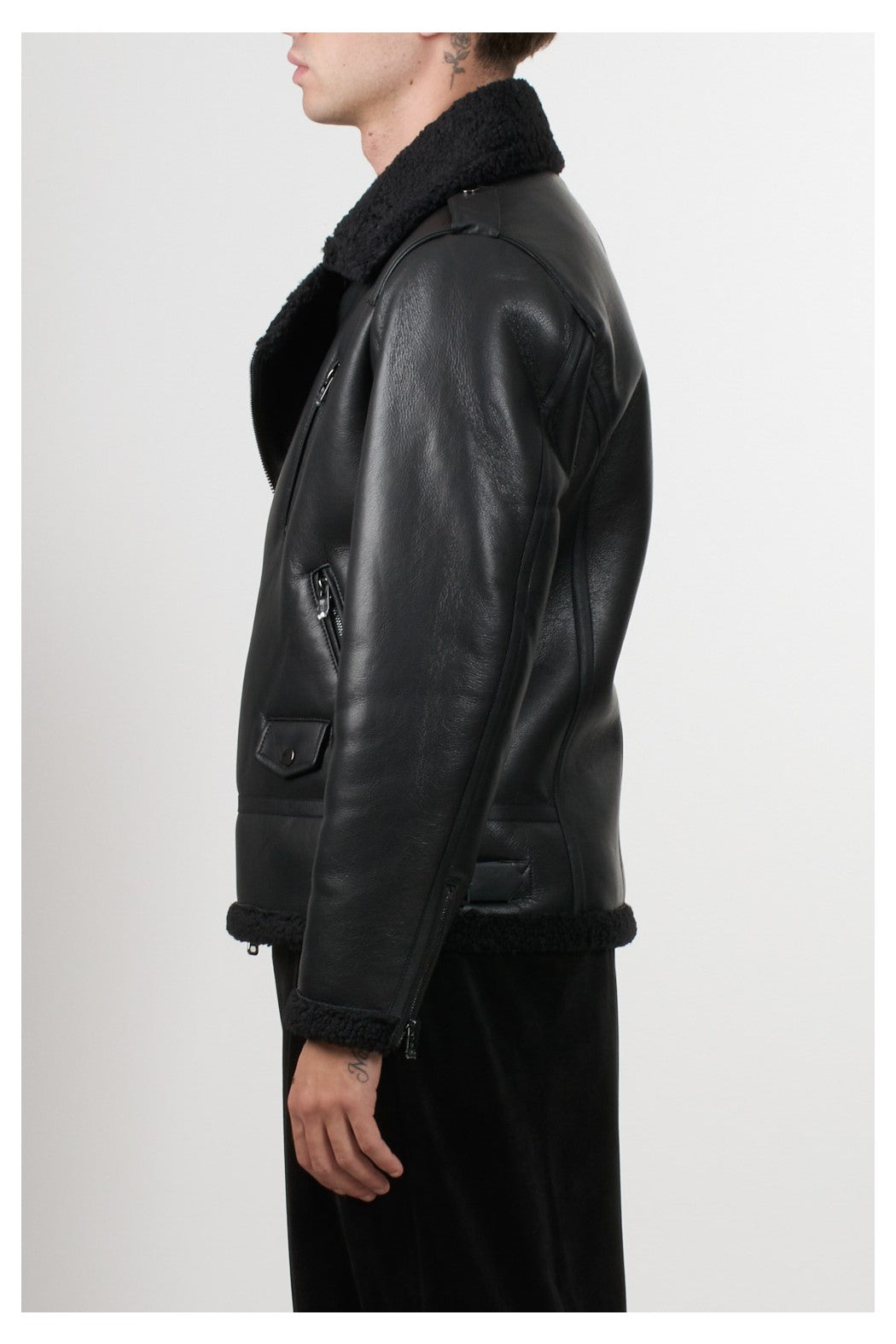 Giaccone in montone ecologico