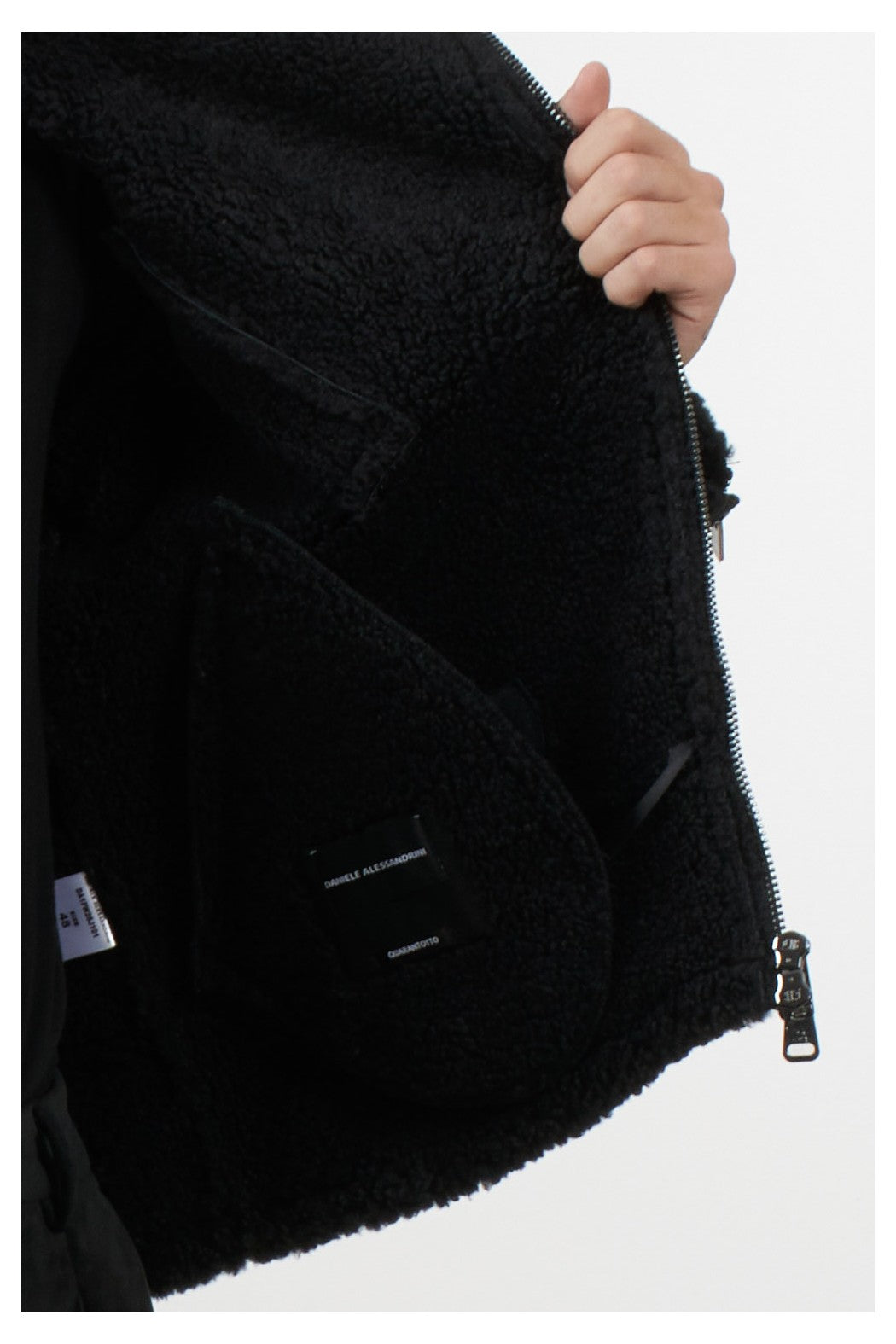 Giaccone in montone ecologico