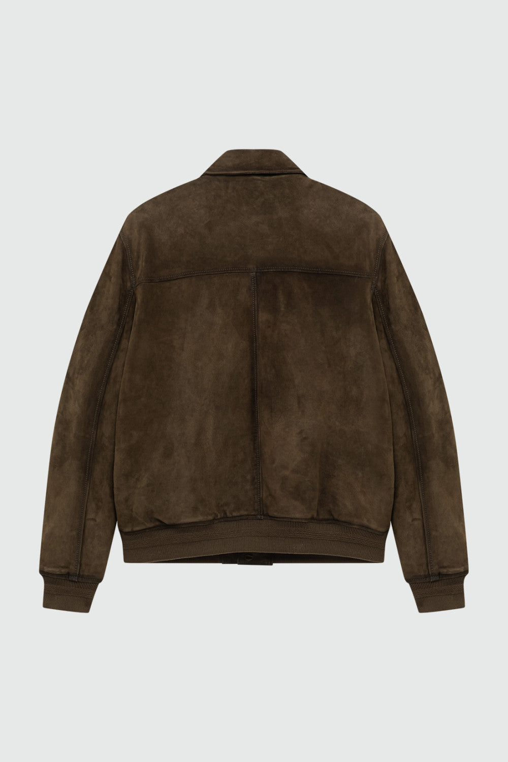 GIACCA IN PELLE SUEDE EFFETTO VINTAGE