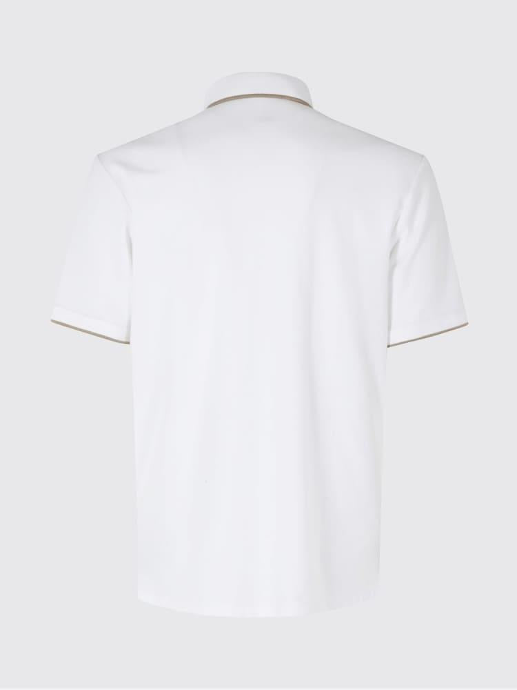 White FAXON RUBBER LOGO T-SHIRT