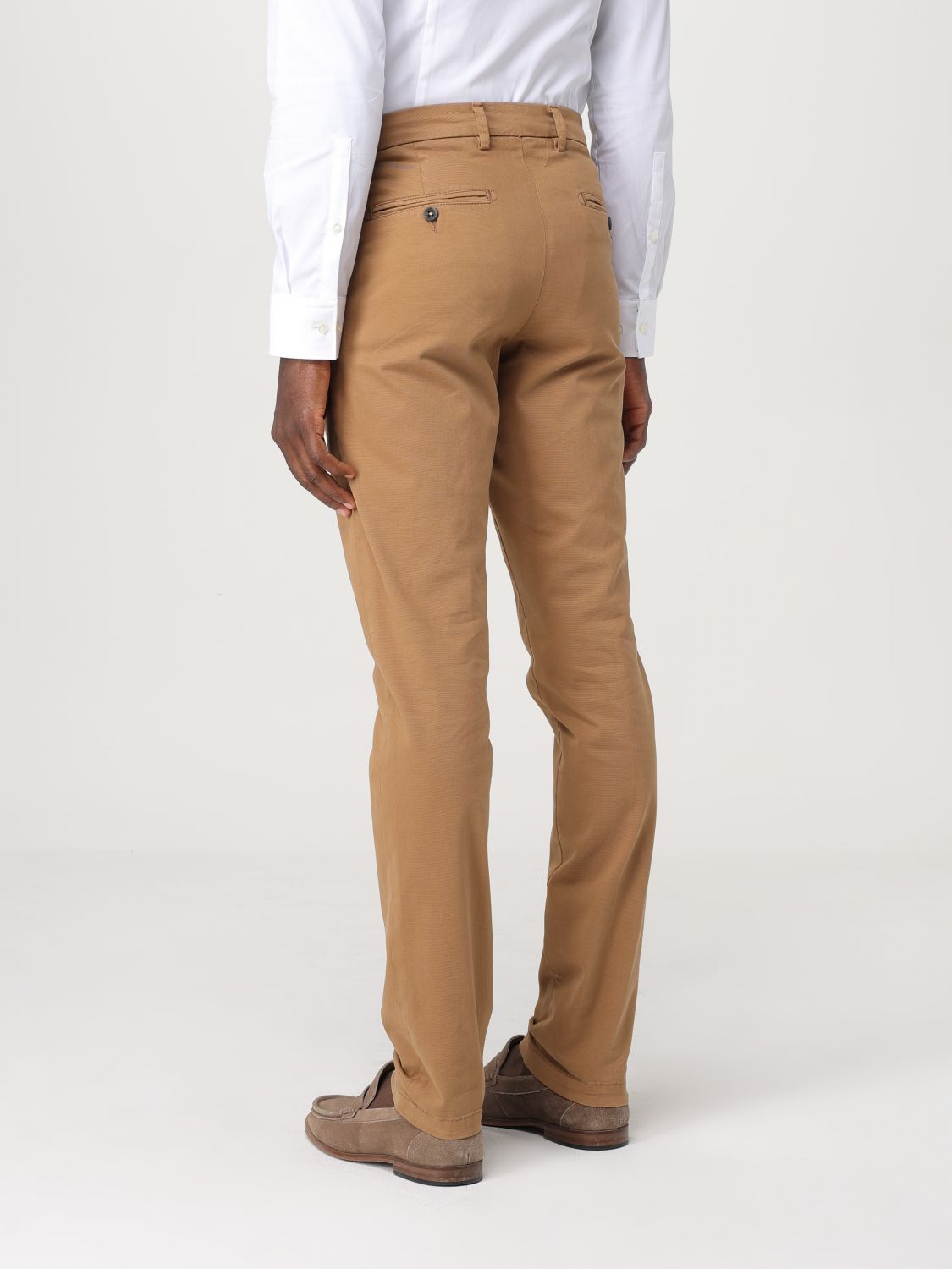 Chino skinny twill di cotone stretch beige