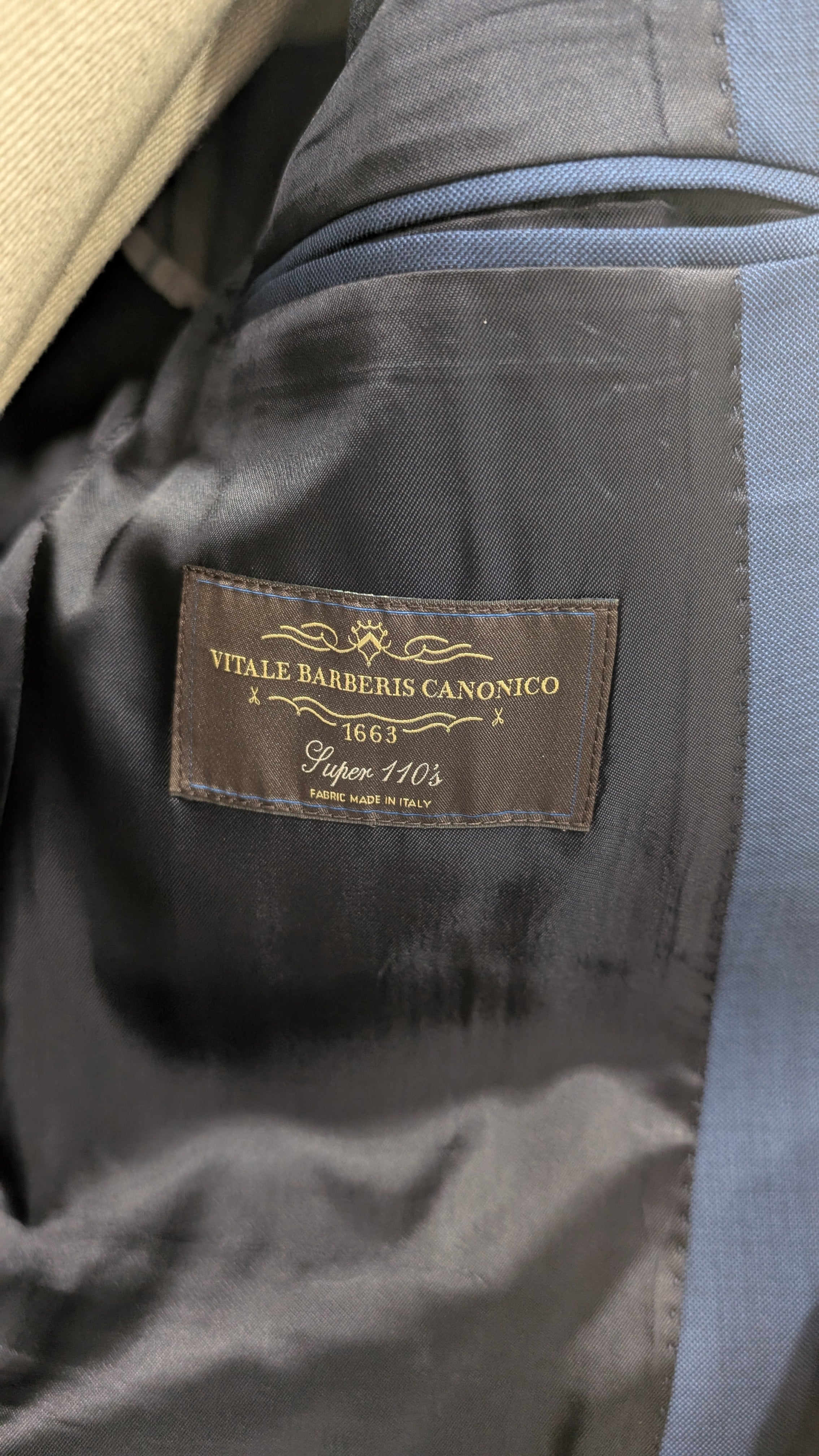 Abito sartoriale Hilton Pura Lana Vergine