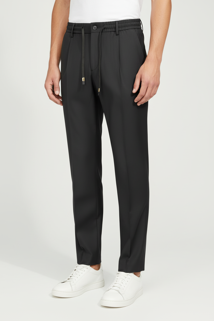 Pantalone Daniele Alessandrini nero