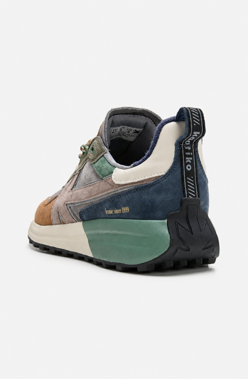 Sneakers Vancouver Multi Suede grigio medio