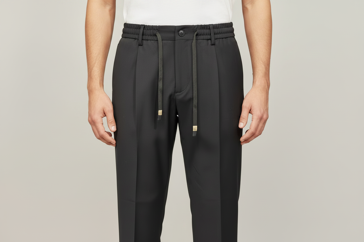 Pantalone Daniele Alessandrini nero