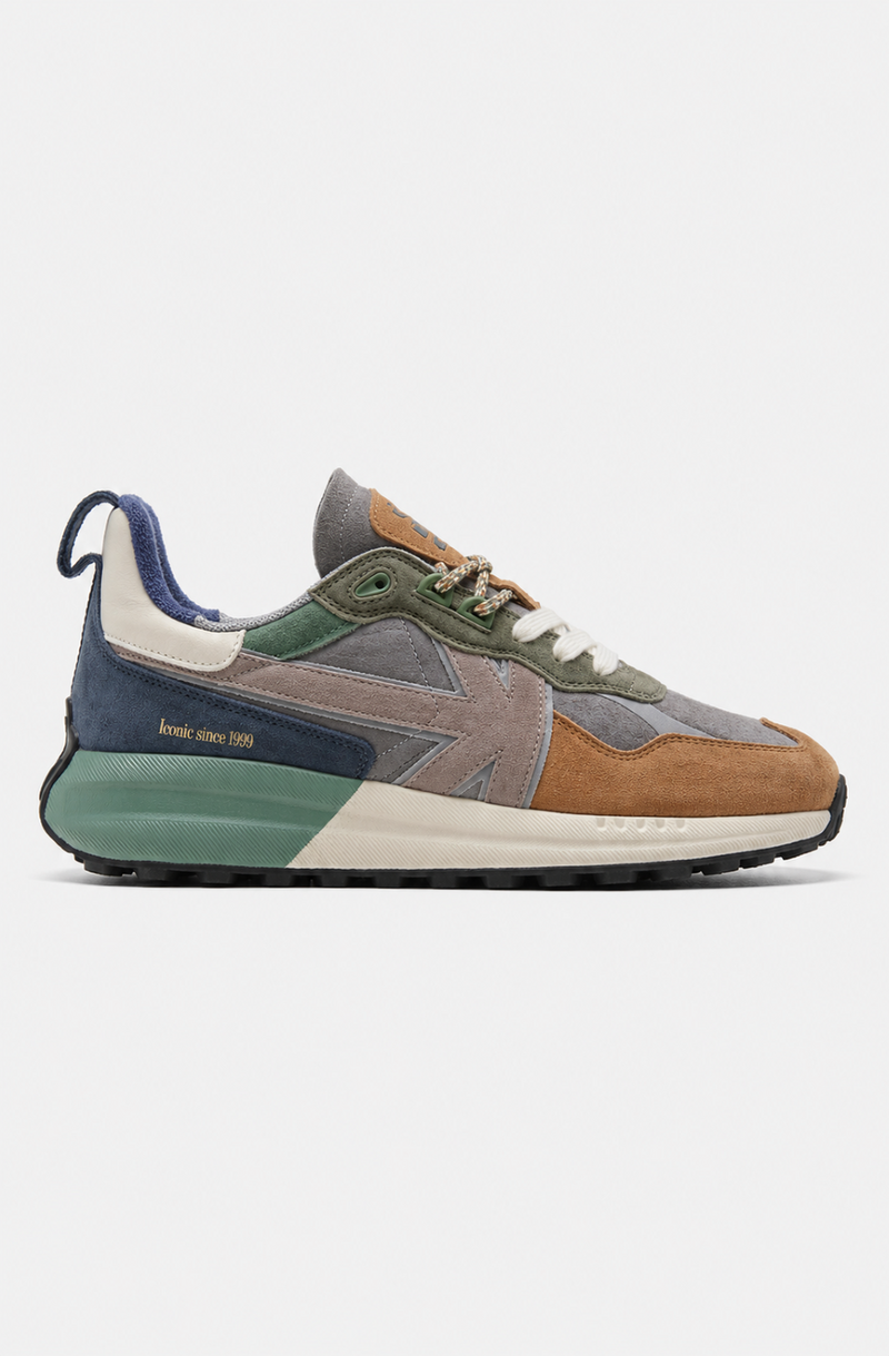 Sneakers Vancouver Multi Suede grigio medio