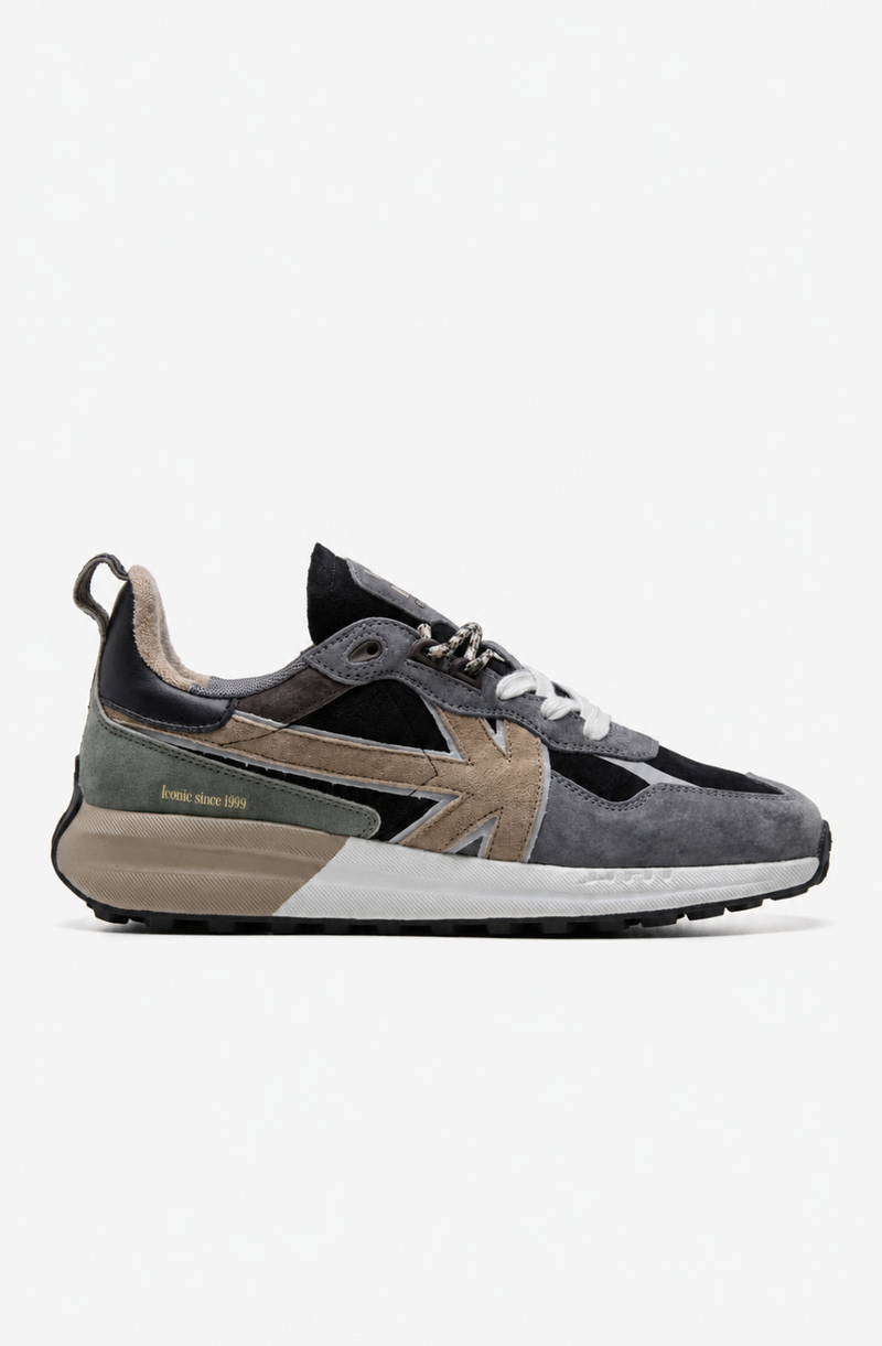 Sneakers Vancouver Multi Suede Black