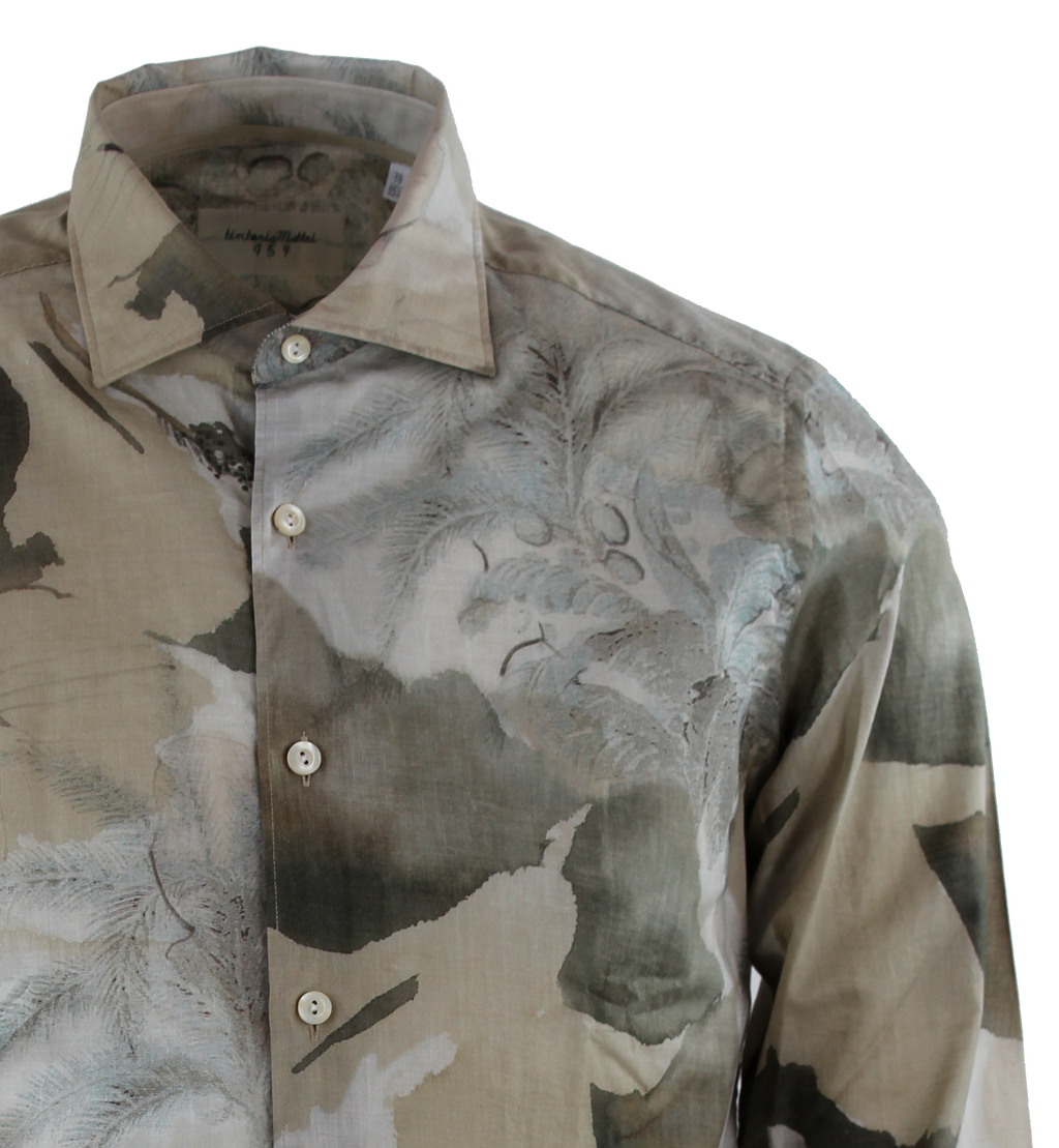 Camicia macrofantasia Tintoria Mattei