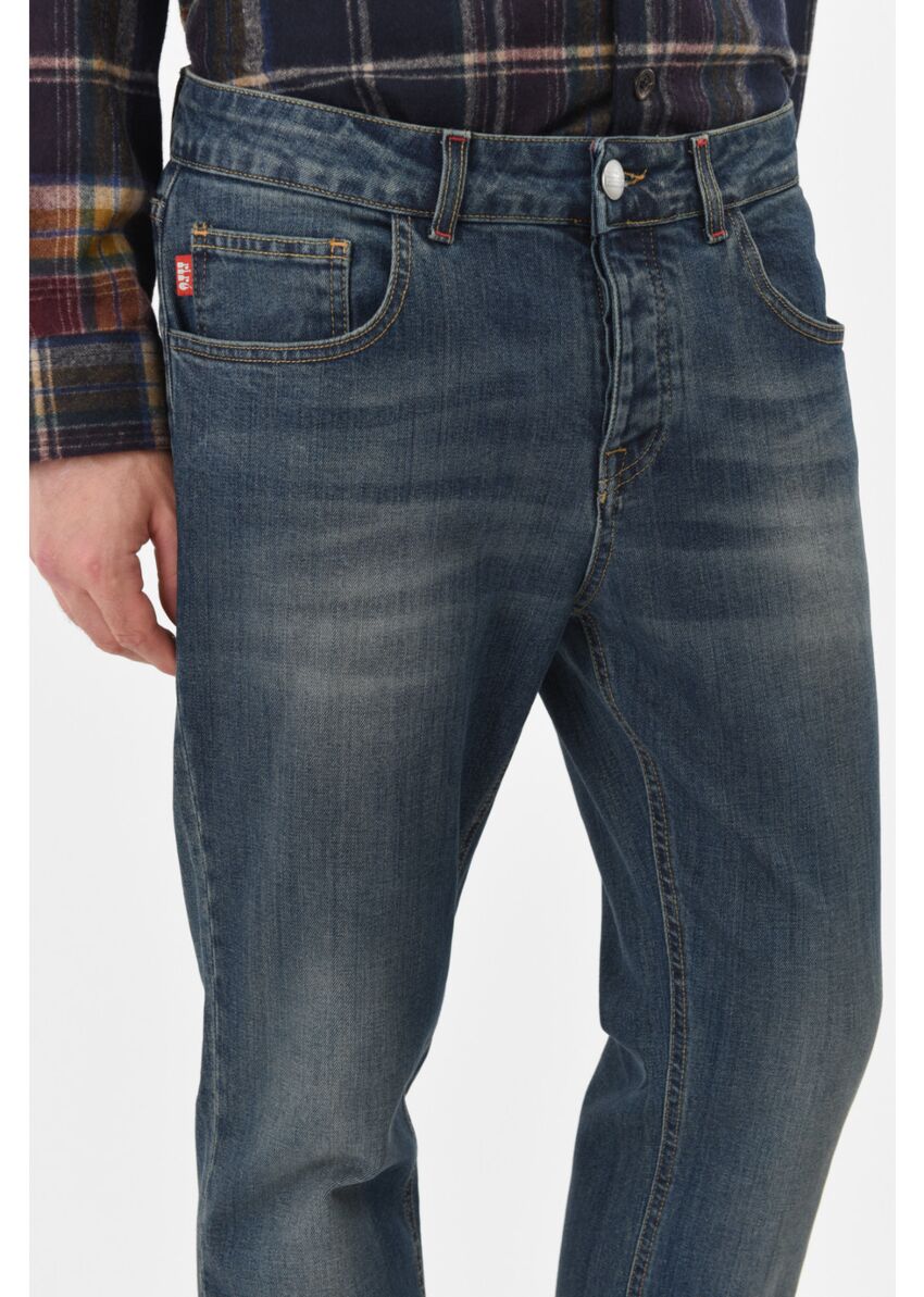 Cinque tasche denim slim fit