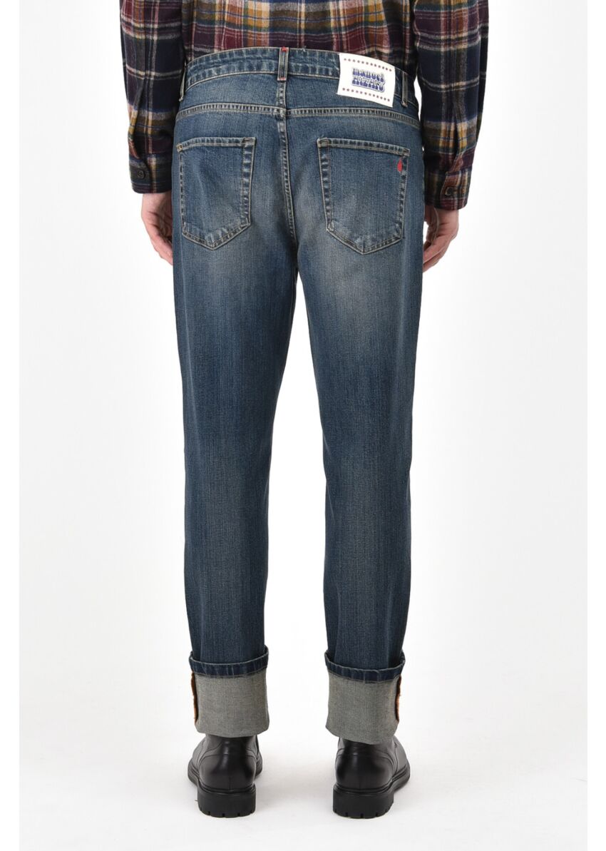 Cinque tasche denim slim fit