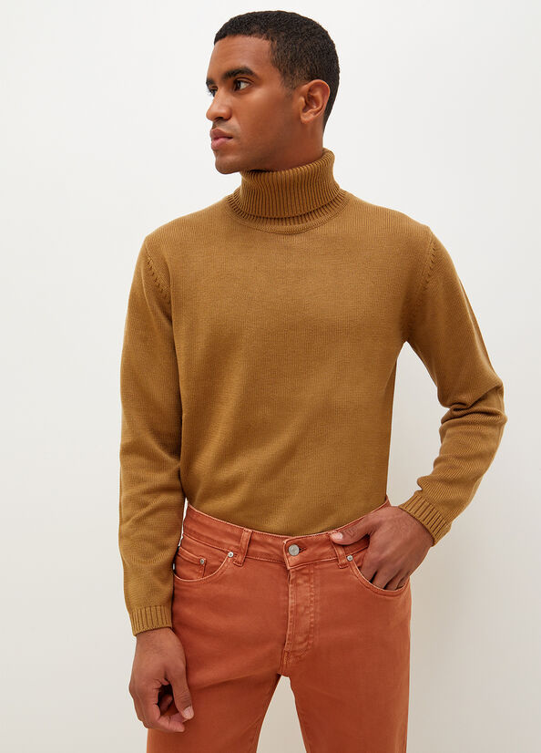 Dolcevita in lana e cotone