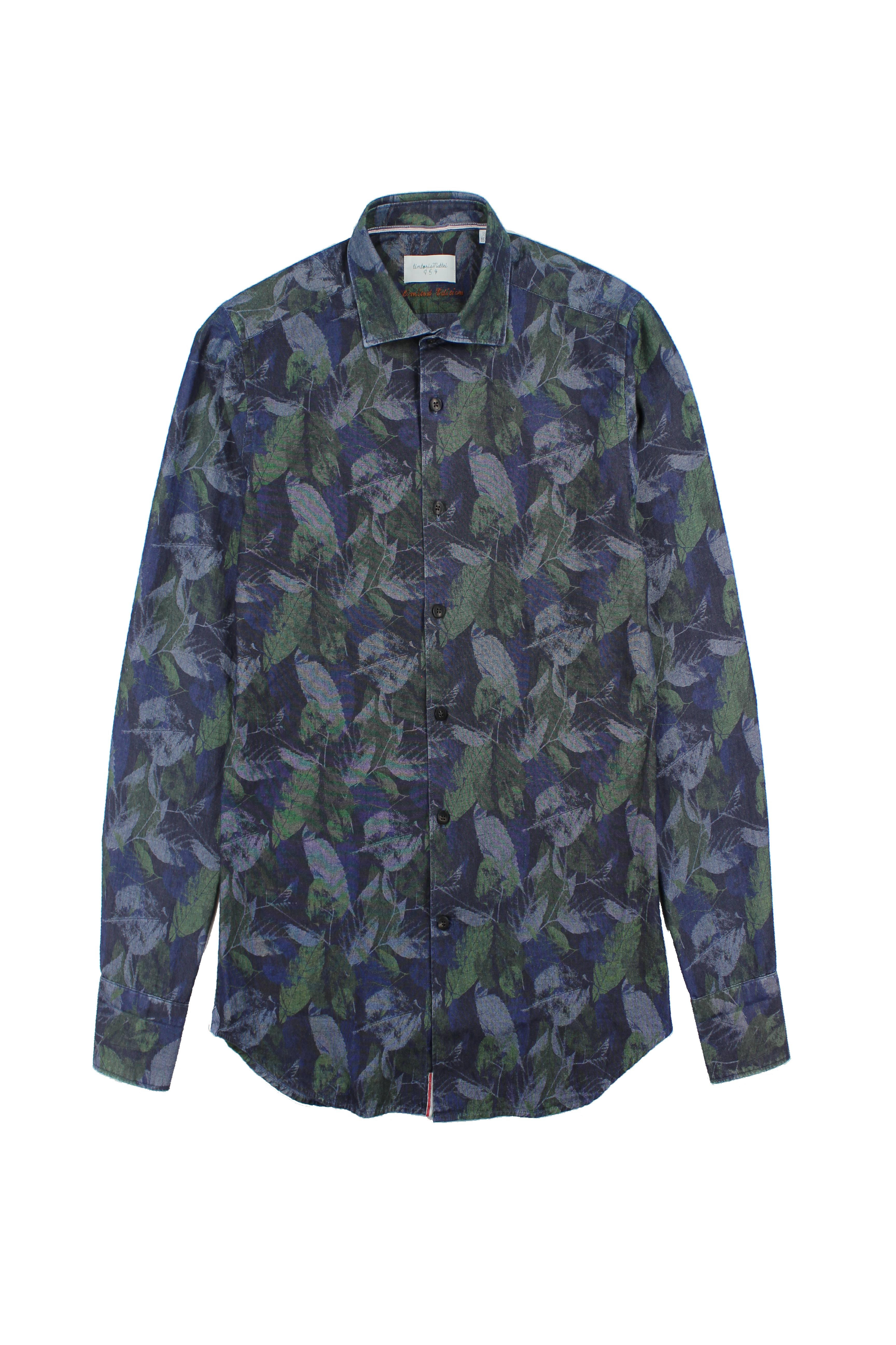 Camicia denim fantasia Tintoria Mattei