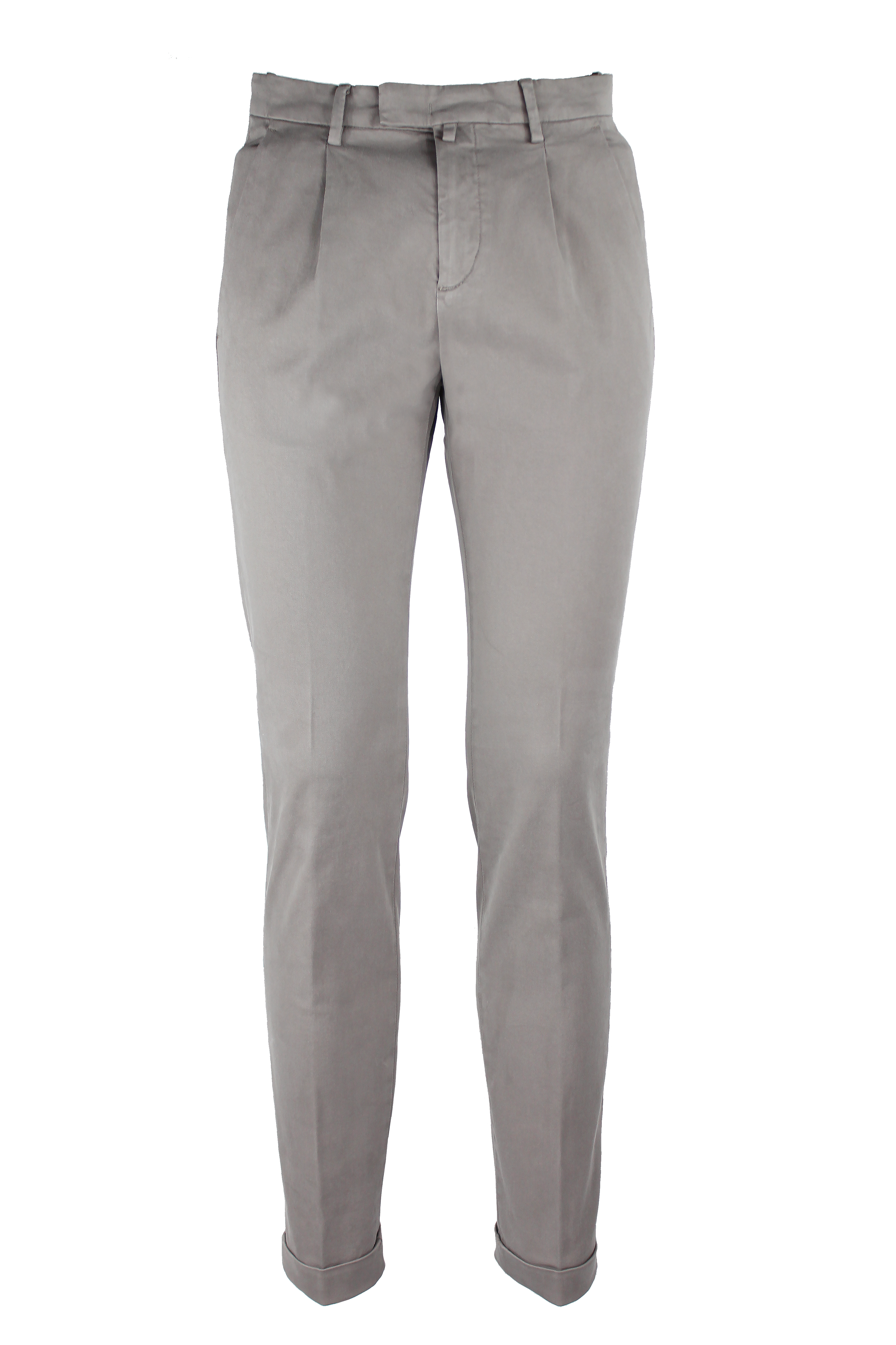 Pantalone slim con pinces BG 07