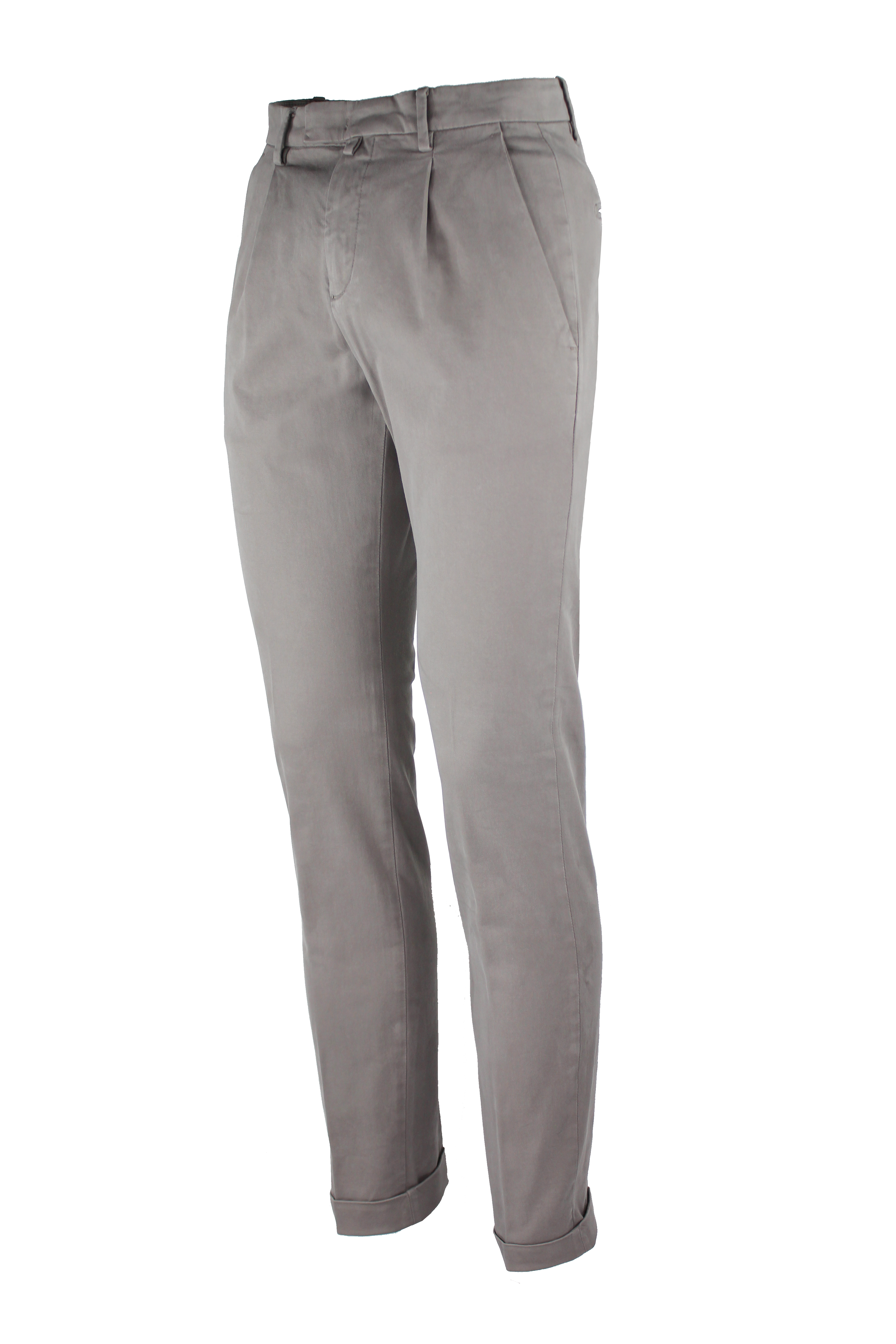 Pantalone slim con pinces BG 07