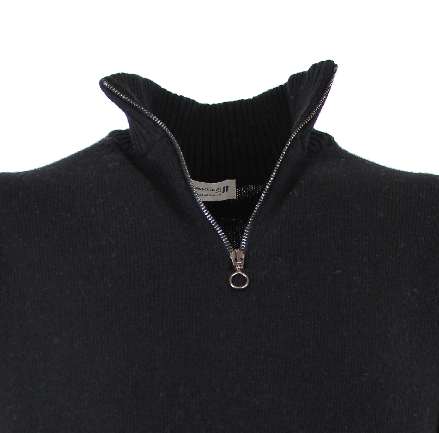 Maglia Dolcevita Zip