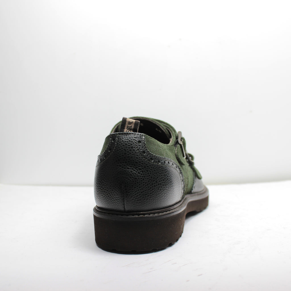 Scarpa doppia fibbia bicolore