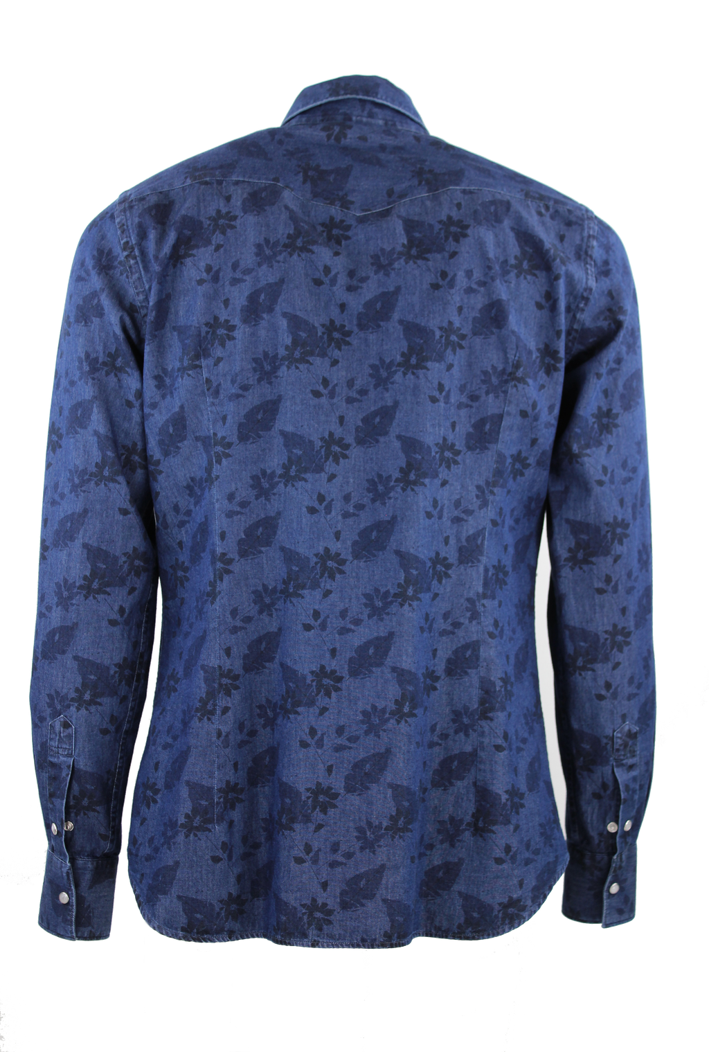 Camicia denim fantasia Tintoria Mattei