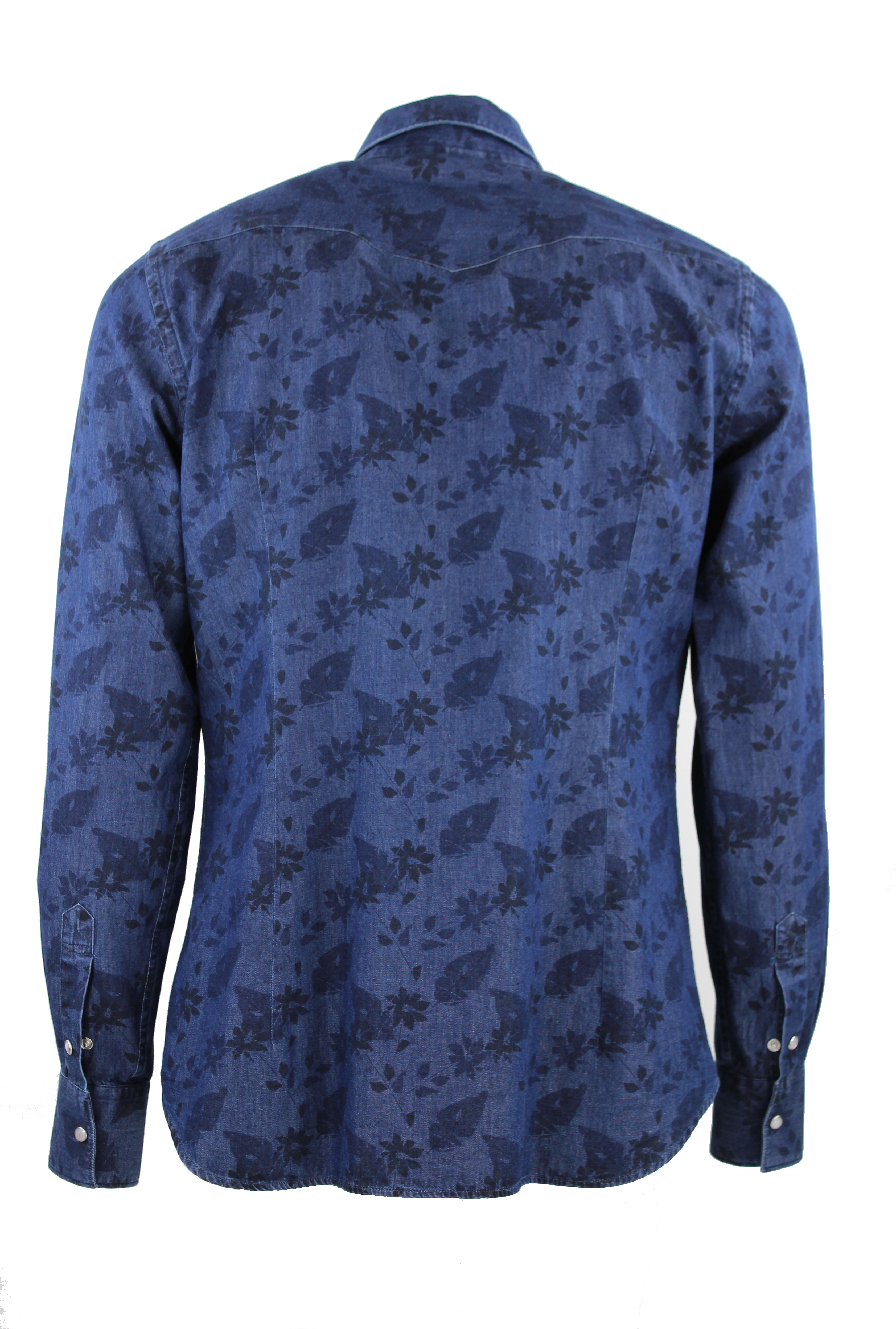 Camicia denim fantasia Tintoria Mattei