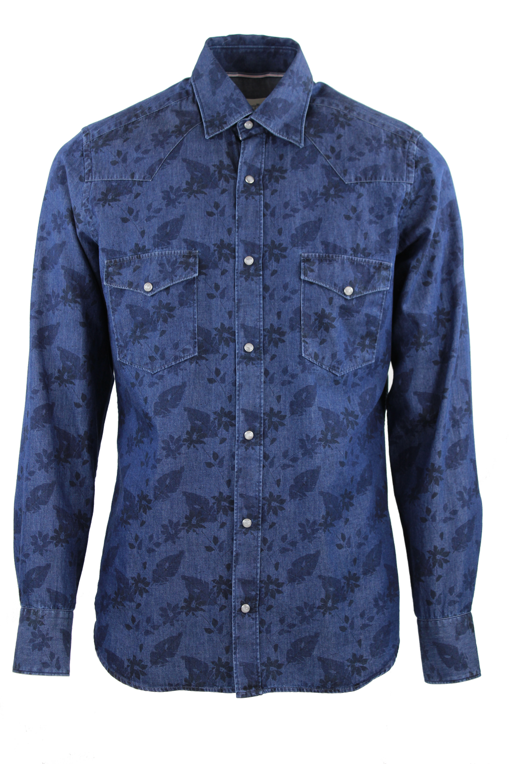 Camicia denim fantasia Tintoria Mattei